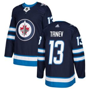 Maend-NHL-Winnipeg-Jets-Troeje-Brandon-Tanev-13-Authentic-Navy-Blaa-Hjemme