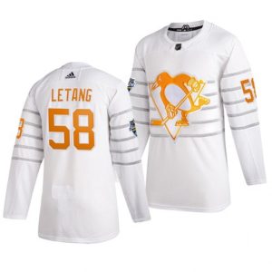 Maend-Pittsburgh-Penguins-Troeje-58-Kris-Letang-Hvid-2020-NHL-All-Star-Game