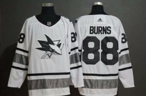 Maend-San-Jose-Sharks-Troeje-Brent-Burns-Hvid-2019-NHL-All-Star-1