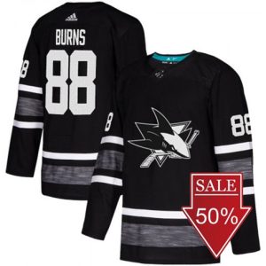 Maend-San-Jose-Sharks-Troeje-Brent-Burns-Sort-2019-NHL-All-Star-Game-Parley