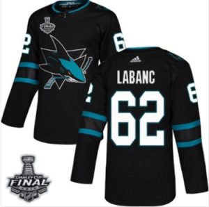 Maend-Sharks-62-Kevin-Labanc-Sort-2019-Stanley-Cup-Final-Stitched