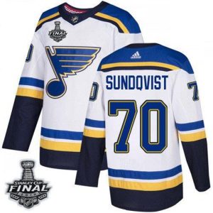 Maend-St.-Louis-Blues-Troeje-Oskar-Sundqvist-Hvid-2019-Stanley-Cup-Final
