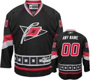 NHL-Carolina-Hurricanes-Tilpasset-Troeje-Reebok-Third-Sort-Authentic