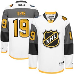NHL-Jonathan-Toews-Authentic-Maend-Hvid-Reebok-Chicago-Blackhawks-Troeje-19-2016-All-Star