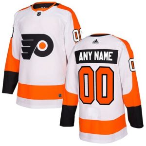NHL-Philadelphia-Flyers-Tilpasset-Troeje-Ude-Hvid-Authentic