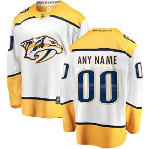 Nashville-Predators-Troeje-Fanatics-Branded-Ude-Breakaway-Hvid-Tilpasset
