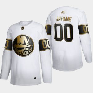 New-York-Islanders-Tilpasset-Troeje-00-NHL-Golden-Edition-Hvid-Authentic