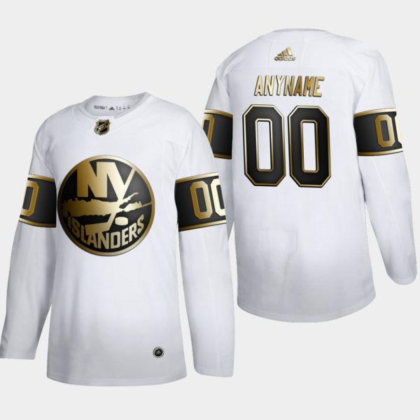 New-York-Islanders-Tilpasset-Troeje-00-NHL-Golden-Edition-Hvid-Authentic