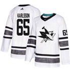 San-Jose-Sharks-Troeje-65-Erik-Karlsson-Hvid-2019-All-Star