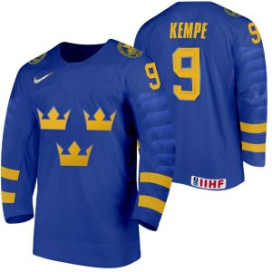 Sverige-Adrian-Kempe-2021-IIHF-World-Championship-Blaa-Ude