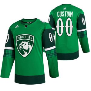 Tilpasset-Florida-Panthers-Troeje-St.-Patricks-Day-Groen-00-Warm-Up