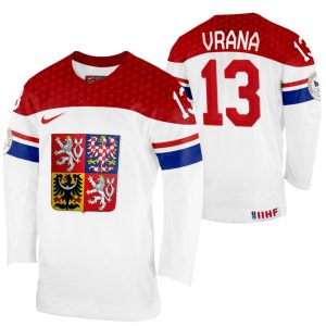 Tjekkiet-Jakub-Vrana-2022-IIHF-World-Championship-Hvid-Hjemme