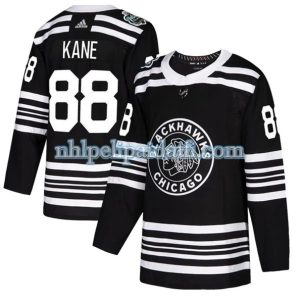 kvinder-NHL-Chicago-Blackhawks-Ishockey-Troeje-Patrick-Kane-88-2019-Winter-Classic-Sort-Authentic