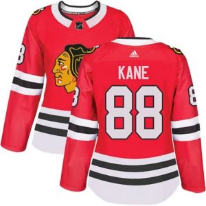 kvinder-NHL-Chicago-Blackhawks-Ishockey-Troeje-Patrick-Kane-88-Roed-Authentic