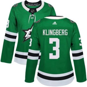 kvinder-NHL-Dallas-Stars-Ishockey-Troeje-John-Klingberg-3-Kelly-Groen-Authentic