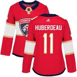 kvinder-NHL-Florida-Panthers-Ishockey-Troeje-Jonathan-Huberdeau-11-Roed-Authentic