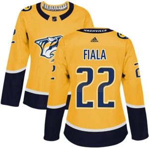 kvinder-NHL-Nashville-Predators-Ishockey-Troeje-Kevin-Fiala-22-Kulta-Authentic