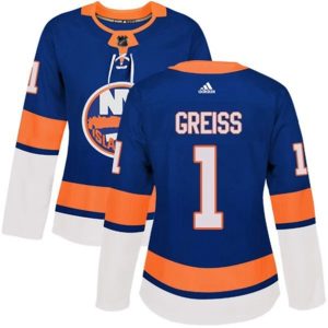 kvinder-NHL-New-York-Islanders-Ishockey-Troeje-Thomas-Greiss-1-Blaa-Authentic