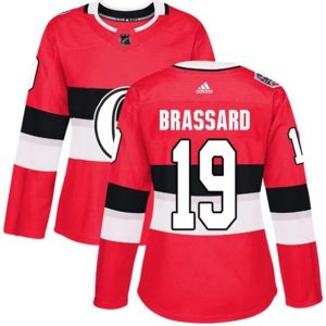 kvinder-NHL-Ottawa-Senators-Ishockey-Troeje-Derick-Brassard-19-Roed-2017-100-Classic-Authentic