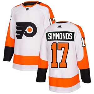 kvinder-NHL-Philadelphia-Flyers-Ishockey-Troeje-Wayne-Simmonds-17-Hvid-Authentic