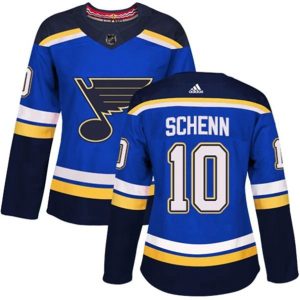 kvinder-NHL-St.-Louis-Blues-Ishockey-Troeje-Brayden-Schenn-10-Blaa-Authentic