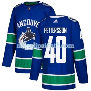 kvinder-NHL-Vancouver-Canucks-Ishockey-Troeje-Elias-Pettersson-40-Blaa-Authentic
