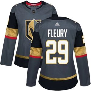 kvinder-NHL-Vegas-Golden-Knights-Ishockey-Troeje-Marc-Andre-Fleury-29-Graa-Authentic