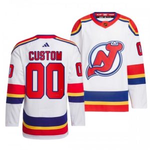 New Jersey Devils Adidas Custom White Version 2022 23 Reverse Retro 2.0 Authentic Jersey Mens 500x500 1