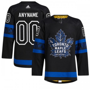 Toronto Maple Leafs Custom Ausweich Authentic Black