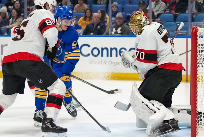 Senatorerne besejrede Sabres på vejen og mødte Blackhawks med optimisme!